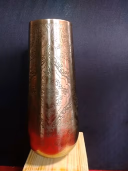 Flowervase goldenmetal 1.5 ft