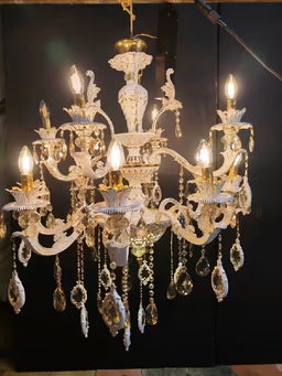 New white chandelier