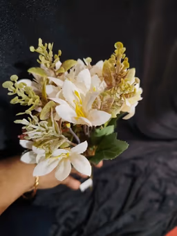 Butter cup bunch flower