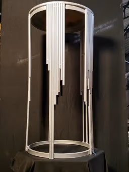 Pathway stands metal