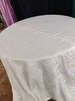 Cocktail Table cloth white