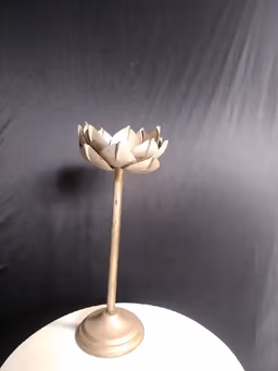 Golden lotus medium stand
