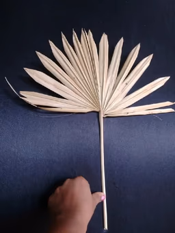 Boho item medium leaf