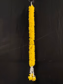 Hangings mala yellow 1ft 8 inch