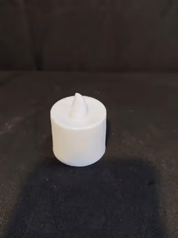 Plastic candle small 1 inch