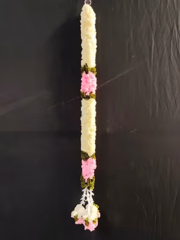 Mala white& pink 2 ft
