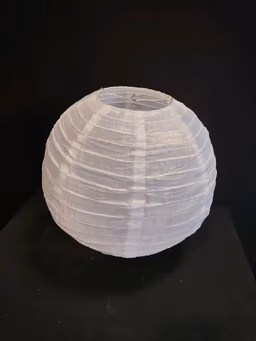 Paper' lantern candle 8 inch