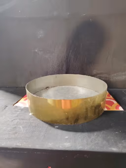 Golden big bowl 15dia.4 inch