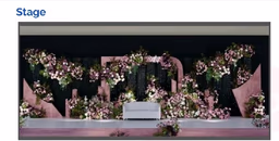 New plywood structure stage