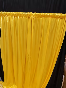 Curtain yellow