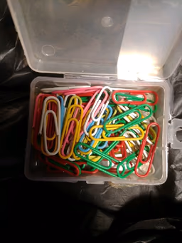 Paper clip multicolour