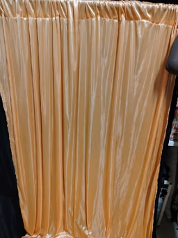 Curtain dark peach