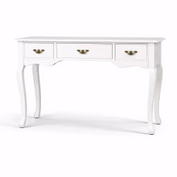 Three Draw Console Table