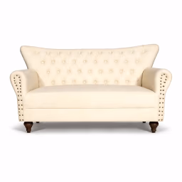 Two Seater Button Sofa