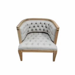 Single Seater Button Sofa