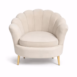 Cream Flower Single Seater