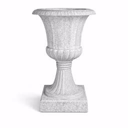 Fiber Flower Vase Grey