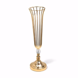Gold Wired Flower Vase
