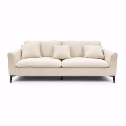 Cream Cushion Sofa