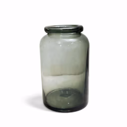 Green Transparent Flower Vase