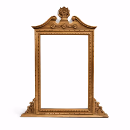 Wooden Rectangular Mirror Frame