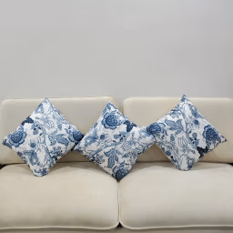 White & Blue