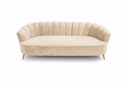 Cream Flower Sofa