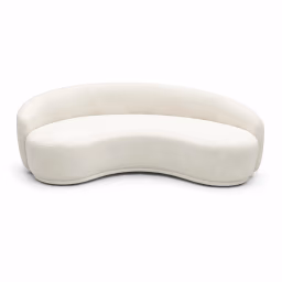 Cushion Sofa Curved