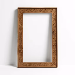 Wooden Rectangular Mirror Frame