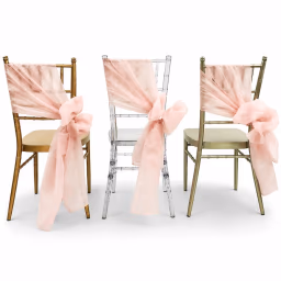 Peach Tieback