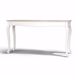 Long White Console Table