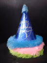 Birthday cap multicolor 1