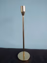 Single candle golden stand 13 inch 1