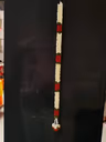 Hangings mala white&red 4ft 1
