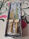 Cake cutting knife set 2