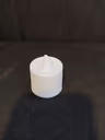 Plastic candle small 1 inch 1