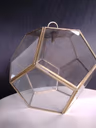 Glass hanging octagle shape 3