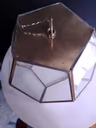 Glass hanging octagle shape 2