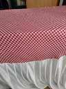 Table cloth Round check 1