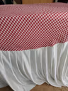 Table cloth Round check 2
