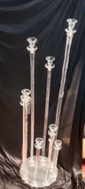 Acrlic candle stand 8 arms 1