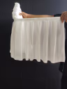Frill 1.5 ft white 3