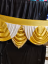 Border frill white& gold 2